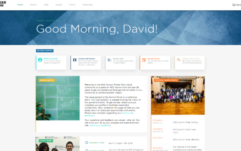 HCC Alumni Portal